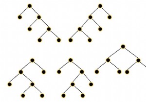 C++で可能なすべての完全な二分木 