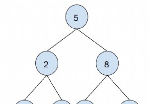 C++で二分探索木のすべての偶数ノードを印刷します 