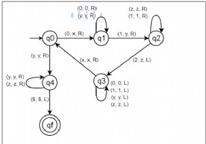 言語L={0n1n2n|のチューリングマシンを構築するn≥1} 