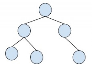 C++での二分木から二分探索木への変換 