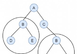 C++で重複するすべてのサブツリーを検索する 