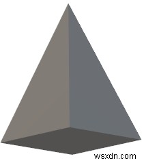 C++でのピラミッドのボリュームのプログラム 