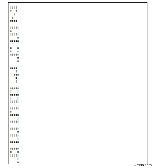 整数の数字をズームするC++プログラム 