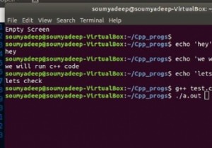 C ++を使用してコンソールをクリアするにはどうすればよいですか？ 