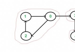 グラフが強く接続されているかどうかをチェックするC++プログラム 