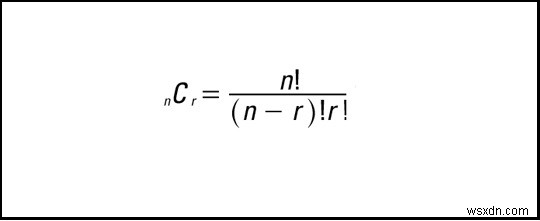 C ++で組み合わせと順列を計算する方法は？ 