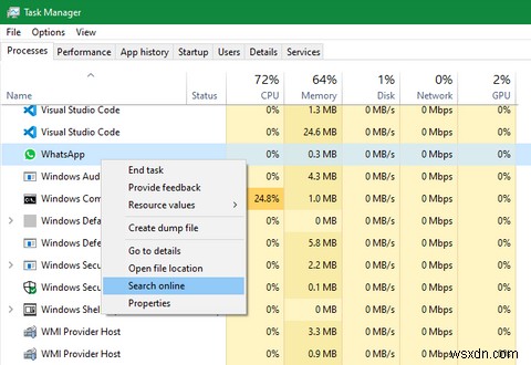 おそらく知らなかった10のWindowsタスクマネージャーのトリック 