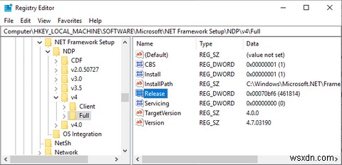 インストールされている.NETFrameworkのバージョンを確認する6つの方法 