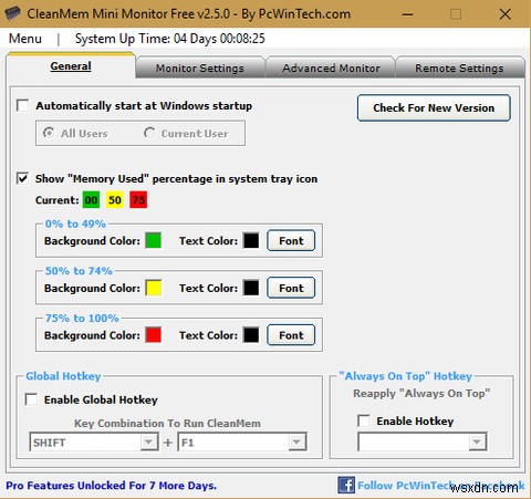 CleanMem-動作するWindowsメモリクリーナー？ 