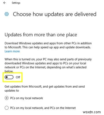 Windows10がインターネット帯域幅を浪費している4つの方法 