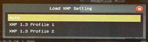 RAM速度が宣伝どおりに実行されていませんか？ XMPをオンにしてみてください。ただし、気を付けてください。 