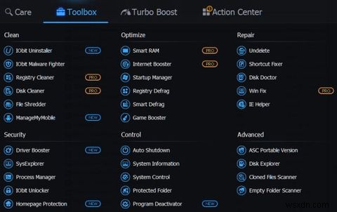 IObit Advanced SystemCare 7：優れたオールインワンユーティリティ 