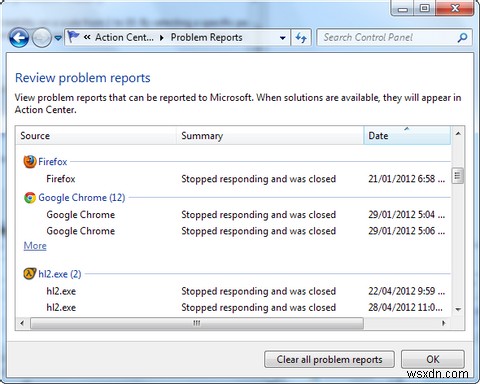 Windowsソフトウェアのエラーレポートにもっと注意を払う必要がありますか？ [オタクの体重測定] 