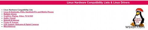 ハードウェアがLinuxでサポートされているかどうかを確認するための上位3つのWebサイト 