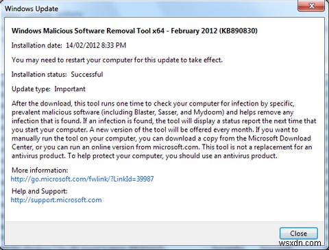 Microsoftマルウェア除去ツール-それはどの程度うまく機能しますか？ 
