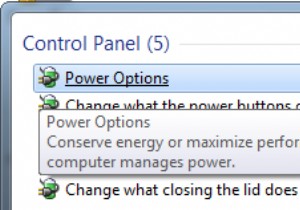 Windows7の電源オプションとスリープモードの説明 