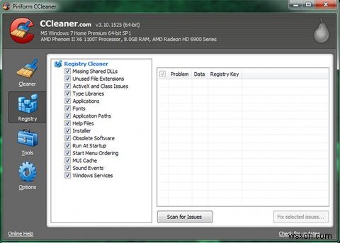 CCleanerで最高の状態で実行するようにシステムを最適化する 