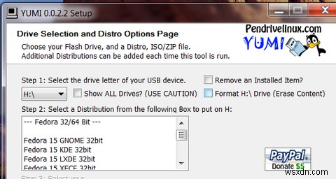 YUMIを使用して1つのUSBディスクから複数のLiveCDを起動する[Windows] 