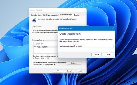 ExplorerPatcherを使用してWindows11をWindows10のように見せます 