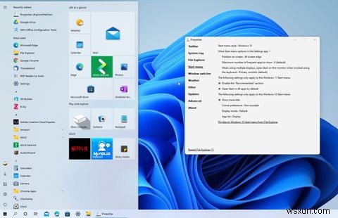 ExplorerPatcherを使用してWindows11をWindows10のように見せます 