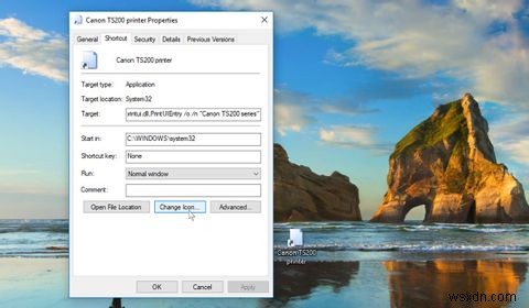 Windows10でプリンターのショートカットを作成する方法 