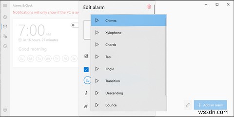 Windows10で目覚まし時計が機能しない問題を修正する方法 