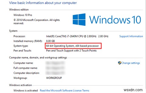 32ビットと64ビットのWindowsの違いは何ですか？ 