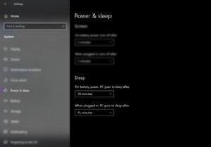 Windows 10のスリープ設定を完全にカスタマイズする方法