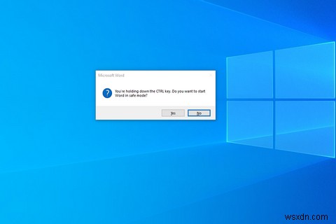 WindowsのMicrosoftWordsセーフモードについて知っておくべきことすべて 