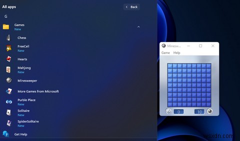 Windows10および11でクラシックなWindows7およびXPゲームを復活させる方法 