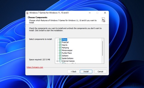 Windows10および11でクラシックなWindows7およびXPゲームを復活させる方法 