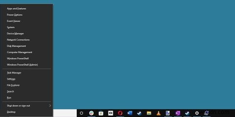 Windowsの電源メニューとは何ですか？ 