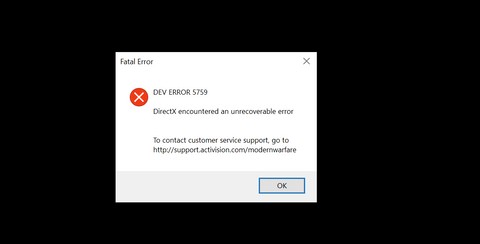 Windows10でCODWarzoneDirectX回復不能エラーを修正する方法 