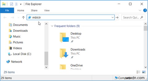 Windowsモビリティセンターを開く11の方法 