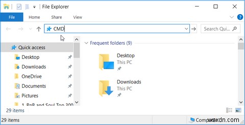 WindowsでコマンドプロンプトまたはPowerShellを開く9つの方法 