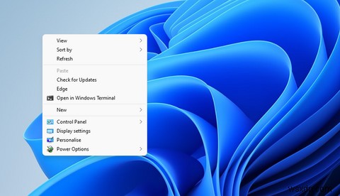 Windows10および11で更新のチェックコンテキストメニューオプションを追加する方法 