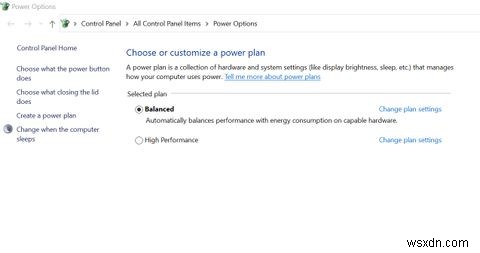 Windows10s電源オプションのガイド 