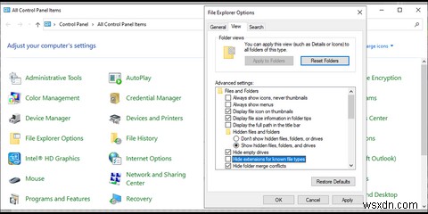 Windows10にファイル拡張子を表示させる4つの方法 