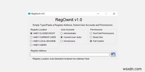 Windows10でレジストリキーの完全な所有権を取得する方法 