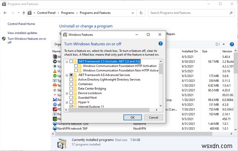 Windows10に.NETFrameworkバージョン3.5をインストールする方法 