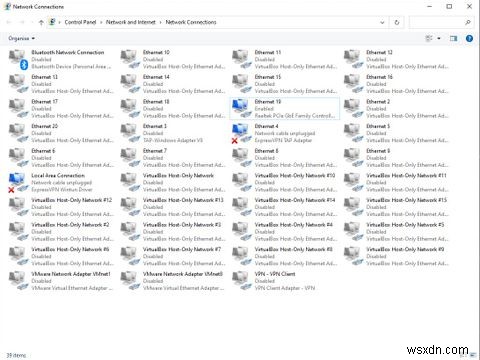 Windows10およびWindows11でネットワークアダプターを削除する方法 