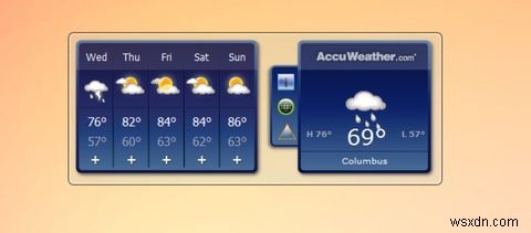 Windows用の7つの最高の天気ウィジェット 