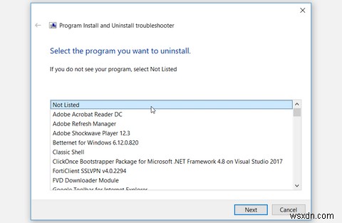 Windows10で隠された頑固なソフトウェアをアンインストールする方法 