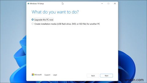 Windows11からWindows10にダウングレードする方法 