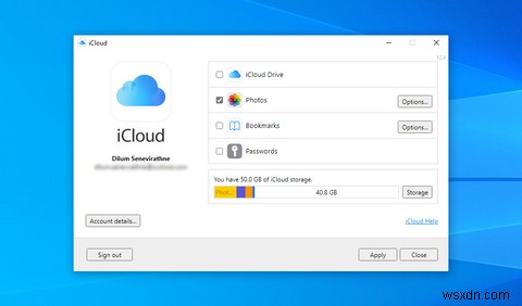 WindowsPCでiCloudを使用する方法 