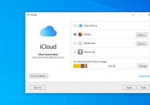 WindowsPCでiCloudを使用する方法 