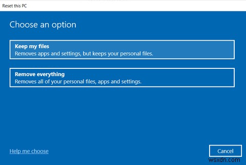 Windows10の自動修復ループでスタックを修正する方法 
