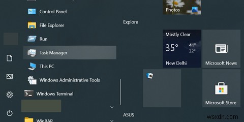 Windows10でタスクマネージャーを開く12の方法 