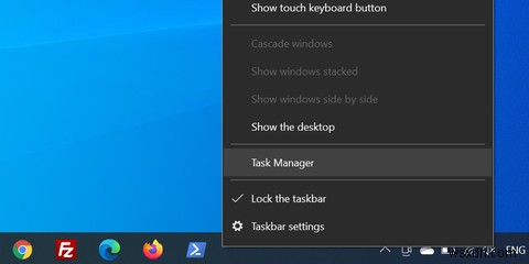 Windows10でタスクマネージャーを開く12の方法 