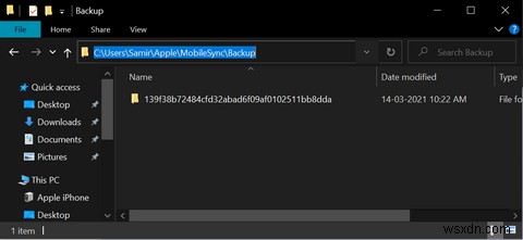 Windows10でiPhoneのバックアップ場所を変更する方法 